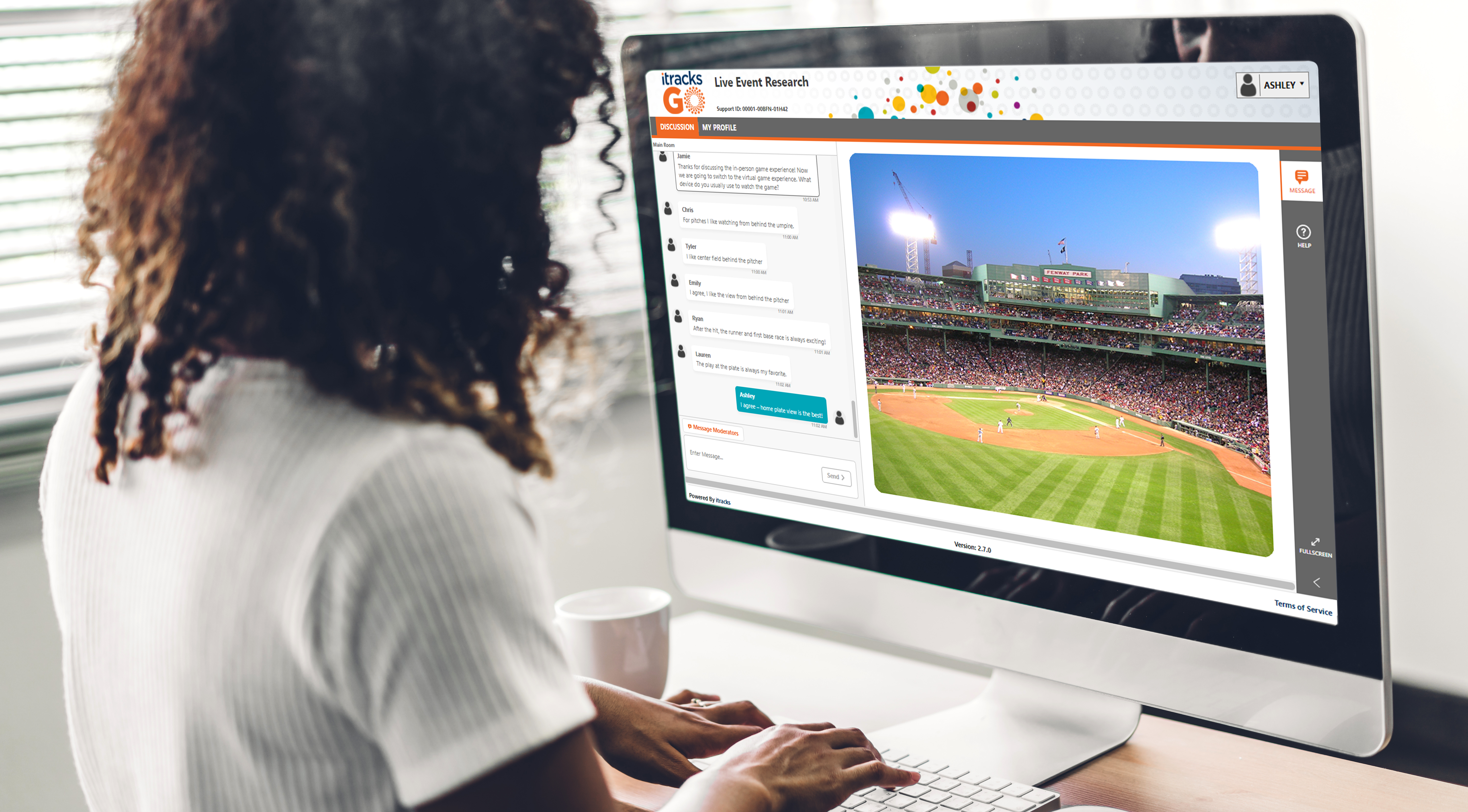 Baseball text chat computer-2